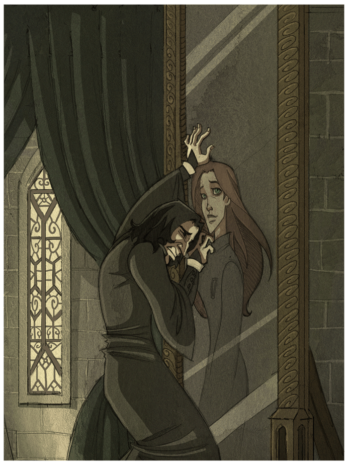 Severus u zrcadla